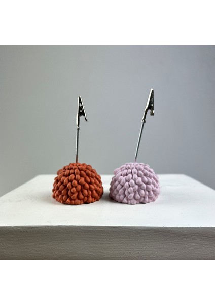 Kuzu Not Tutucu 2'li Set (Pembe-Terracota)