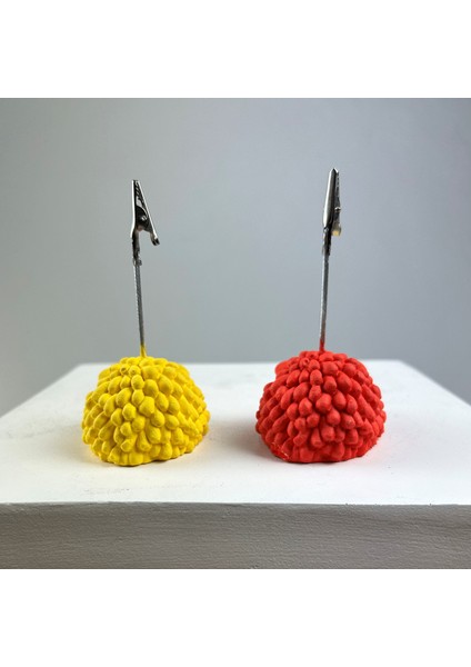 Kuzu Not Tutucu 2'li Set (Mercan-Sarı) modelleri