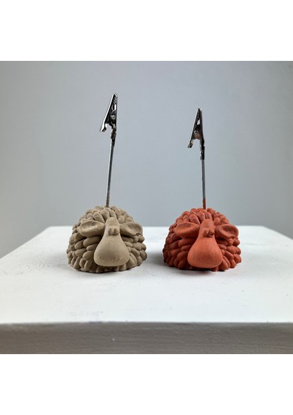 Kuzu Not Tutucu 2'li Set (Kese Kağıdı-Terracota)