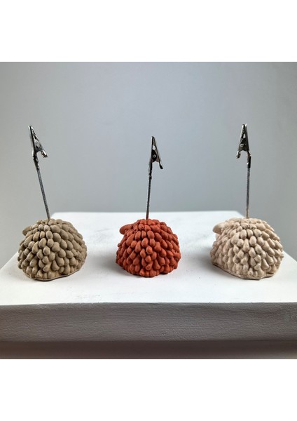Kuzu Not Tutucu 3'lü Set (Krem-Terracota-Kese Kağıdı )