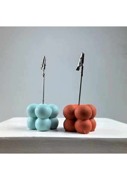 Bubble Not Tutucu 2'li Set ( Nane - Terracota )