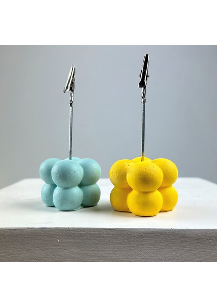 Bubble Not Tutucu 2'li Set ( Nane - Sarı )