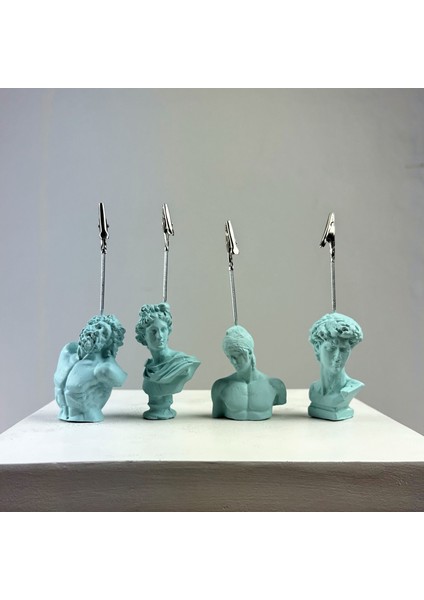 Nane Rengi Laocoon, Ares,apollo ve David Heykel Not Tutucu 4'lü Set