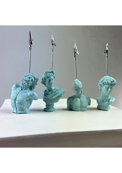 Nane Rengi Laocoon, Ares,apollo ve David Heykel Not Tutucu 4'lü Set modelleri