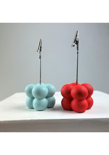 Bubble Not Tutucu 2'li Set ( Nane - Kırmızı )