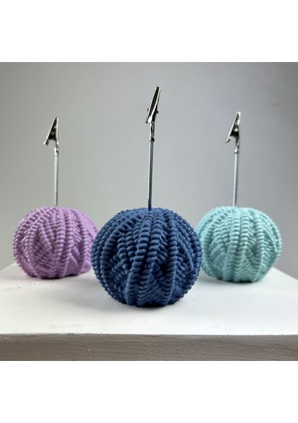 Yumak Not Tutucu 3'lü Set ( Lila - Gri Mavi - Nane )