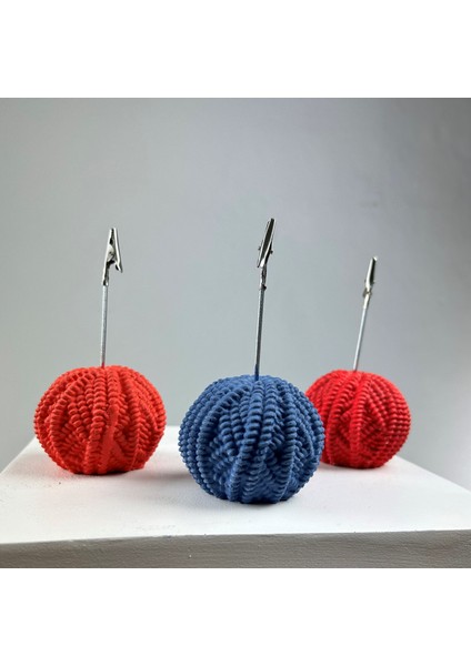 Yumak Not Tutucu 3'lü Set ( Mercan - Kırmızı - Gri Mavi )