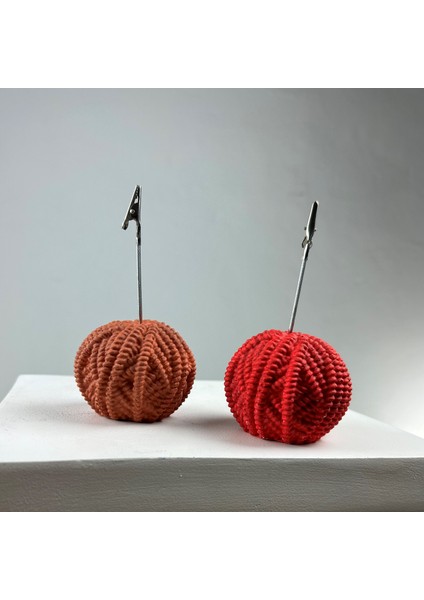 Yumak Not Tutucu 2'li Set ( Terracota - Kırmızı) modelleri