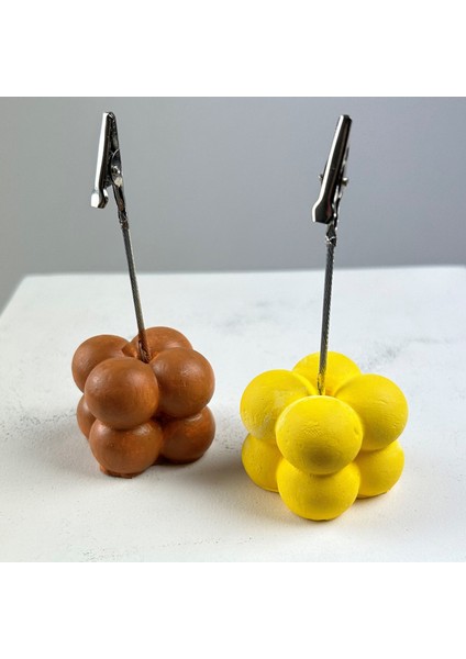 Bubble Not Tutucu 2'li Set ( Terracota - Sarı ) modelleri