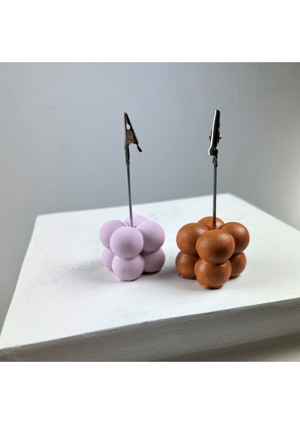 Bubble Not Tutucu 2'li Set ( Terracota - Pembe ) fiyatları