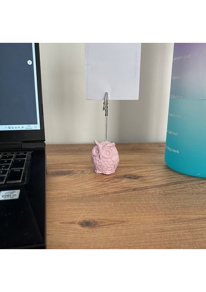 Pembe Baykuş Not Tutucu modelleri