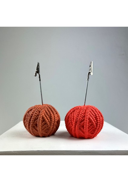 Yumak Not Tutucu 2'li Set ( Terracota - Mercan )