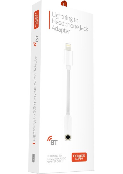 AC02 Lightning Uyumlu Bluetooth Kulaklık Çevirici Iphone Ipad 3.5mm Aux Dönüştürücü