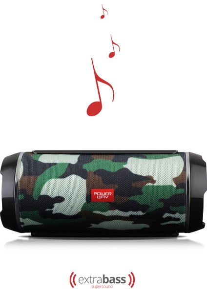 WRX05 Bluetooth Hoparlör Extra Bass