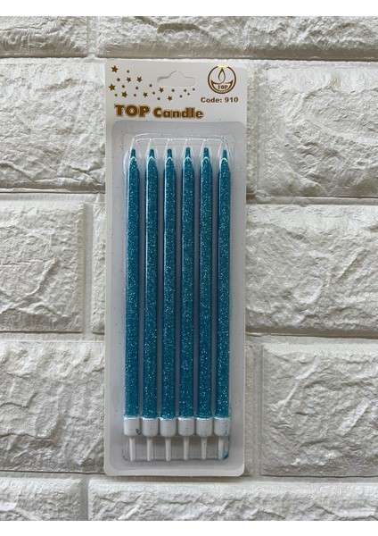 6li Simli Pasta Mumu Mavi 17 cm