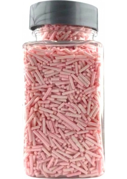 Metalik Çubuk Şeker Bebe Pembe