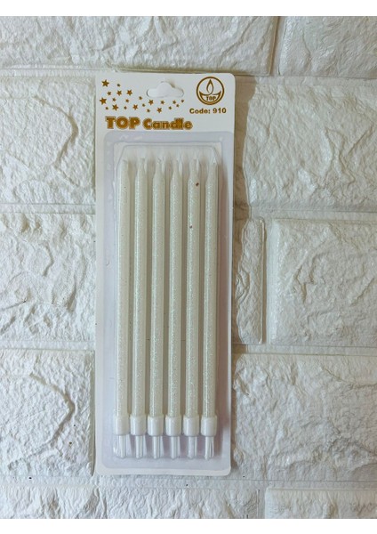 6li Simli Pasta Mumu Beyaz 17 cm