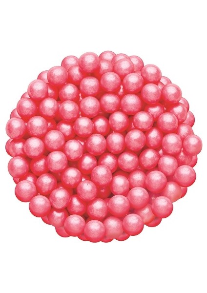 Sprinkles Pembe 8 mm Boncuk Şeker 90 gr
