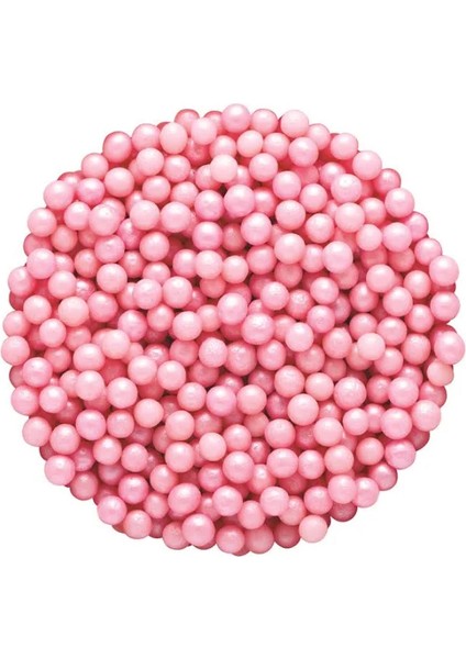 Sprinkles Bebe Pembe 4 mm Boncuk Şeker 90 gr