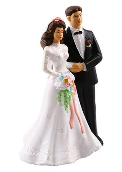 Gelin Damat Pasta Süsü 12 cm