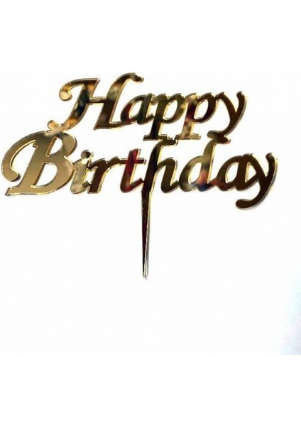 Happy Birthday Altın Pleksi