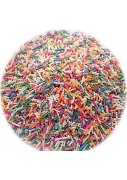 Karışık Renkli Granül Şeker 1 kg