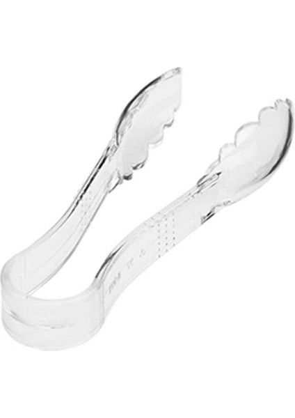 Plastik Salata Maşası, Polikarbonat, No: 1, 150 Mm, Şeffaf