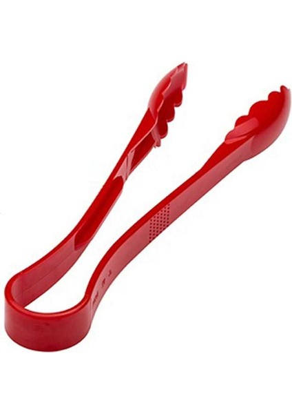 Plastik Salata Maşası, Polikarbonat, No: 3, 300 Mm, Kırmızı