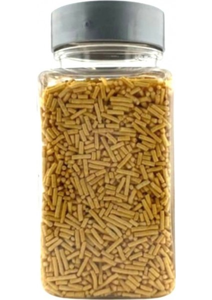 Metalik Çubuk Şeker Gold