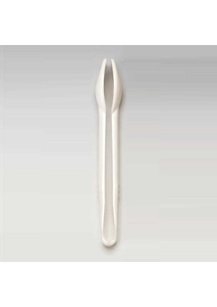 Dişli Maşa, Polikarbon, 23 Cm, Beyaz