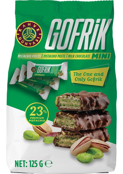 Kahve Dünyası Mini Gofrik Sütlü 12,5g * 10 adet