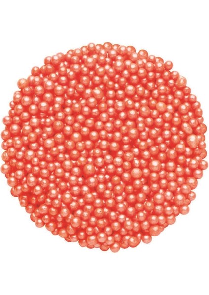 Sprinkles Turuncu 2 mm Boncuk Şeker 90 gr