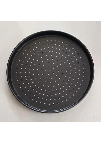 Standart Model Delikli Kaplamalı Pizza Tavası, 24 cm