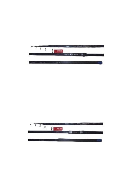 Ryobı Surf Master 425 cm 100-250 gr Atarlı Surf Kamışı Kapalı Uzunlık 147CM