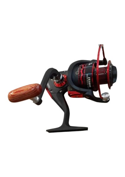 JX4000 Gear Ratıon Spin Olta Makina 5.5.1 Dr Metal Baslık