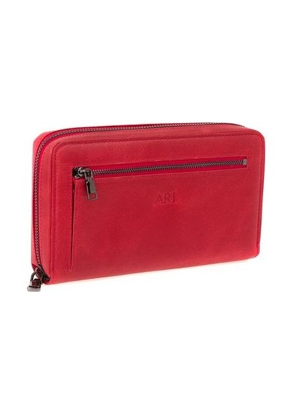 Kırmızı Unisex Portföy & Clutch Çanta Ar P-717-CR