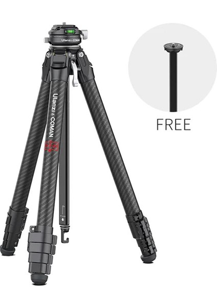 & Coman Zero F38 Quick Release Travel Tripod
