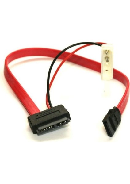 Mini Sata Sata Çevirici Mini Sata Sata Power Kablo 13 Pin Sata 7 6 Pin Sata Sata Kablo 50CM