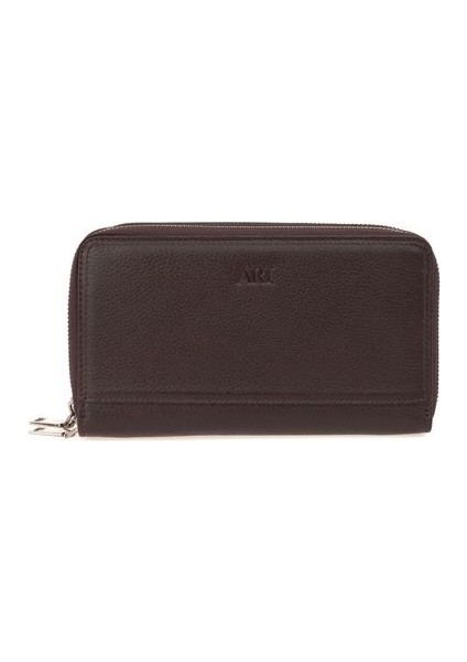 Kahve Rölax Deri Unisex Portföy & Clutch Çanta Ar P-715