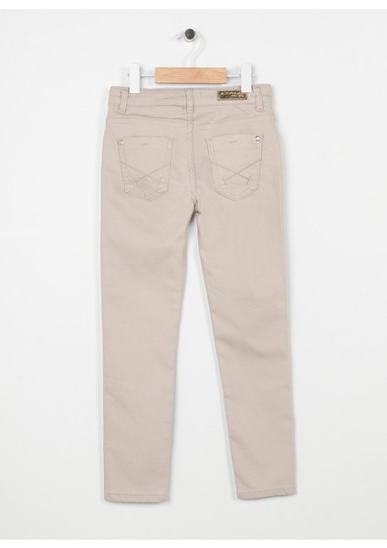 Normal Bel Boru Paça Gri Kız Çocuk Pantolon GLENO23Y fiyatları