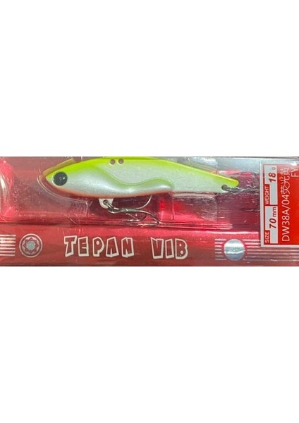 Tepan -Vibra Jig Yem -70MM - 10 gr Sarı