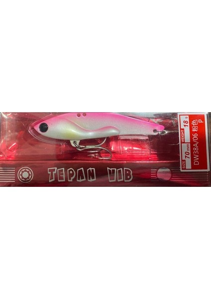Tepan -Vibra Jig Yem -70MM - 18 gr Pembe