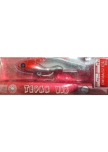 Tepan -Vibra Jig Yem -70MM - 18 gr Kırmızı
