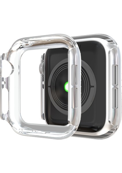 Çift Sıra Elmas Pc Apple Watch Serisi 7 45 mm. (Gümüş) (Yurt Dışından)