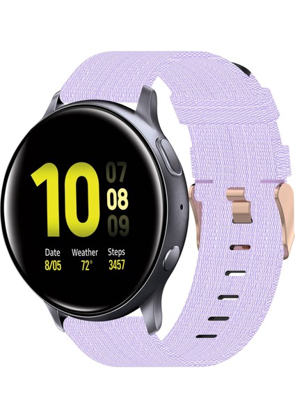 Samsung Galaxy İçin Aktif 2 40 mm. 20 mm. Naylon Dokuma Saat Bandı - Çok Renkli (Yurt Dışından) modelleri