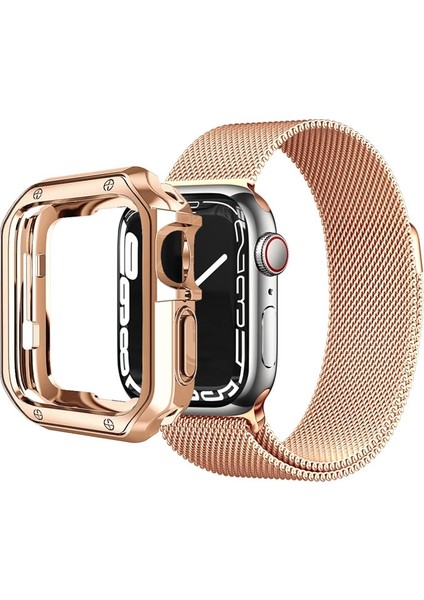 Anti-Güz Geliştirme Tpu İzle Koruyucu Kılıf Apple 1/2/3/4/5/6/7 / Se 42 mm. / 44 mm. / 45 mm. (Gül Altın) (Yurt Dışından) fırsatları