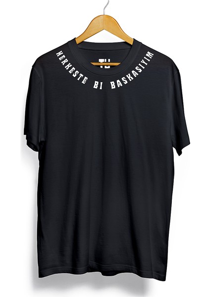 Herkeste Bi Başkasıyım Yazılı Tasarım Pamuklu Tişört