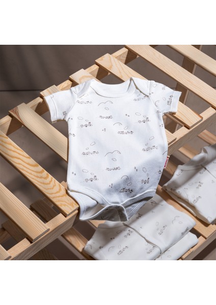 Tiffany Baby Kısa Kol Zıbın Ekru 4008 fiyatları