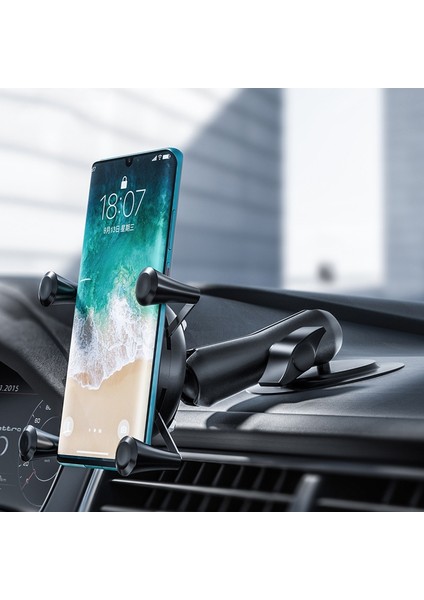 Kavisli Yapışkan Araba Enstrüman Masa Braketi Araba Cep Telefonu Braketi Plastik Kelepçe Kol Stil: Büyük 4 Pençe (Yurt Dışından) fiyatları
