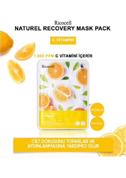 C Vitamini Içeren Nemlendirici Maske